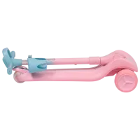 Детский трёхколёсный самокат Caretero Satura (CT.225900) 50 кг/ Розовый photo 4