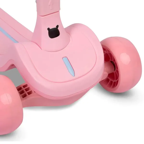 Детский трёхколёсный самокат Caretero Satura (CT.225900) 50 кг/ Розовый photo 7 Детский трёхколёсный самокат Caretero Satura (CT.225900) 50 кг/ Розовый photo 7