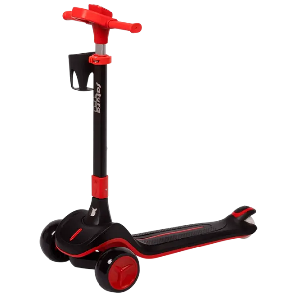 Trotinetă pentru copii cu trei roți Caretero Satura (CT.225900) 50 kg/ Black photo 1 Trotinetă pentru copii cu trei roți Caretero Satura (CT.225900) 50 kg/ Black photo 1