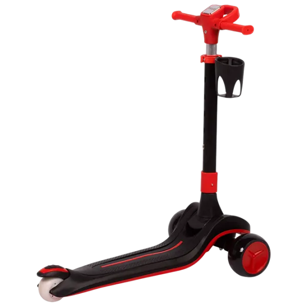 Trotinetă pentru copii cu trei roți Caretero Satura (CT.225900) 50 kg/ Black photo 2 Trotinetă pentru copii cu trei roți Caretero Satura (CT.225900) 50 kg/ Black photo 2