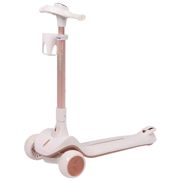 Trotinetă pentru copii cu trei roți Caretero Satura (CT.225900) 50 kg/ White photo 1