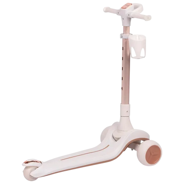 Trotinetă pentru copii cu trei roți Caretero Satura (CT.225900) 50 kg/ White photo 3