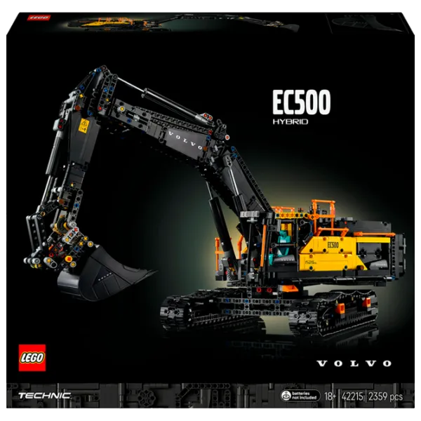 Constructor LEGO Volvo EC500 Hybrid Transport/ Black photo 1