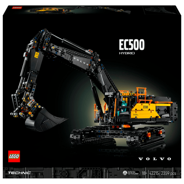 Constructor LEGO Volvo EC500 Hybrid Transport/ Black photo 1