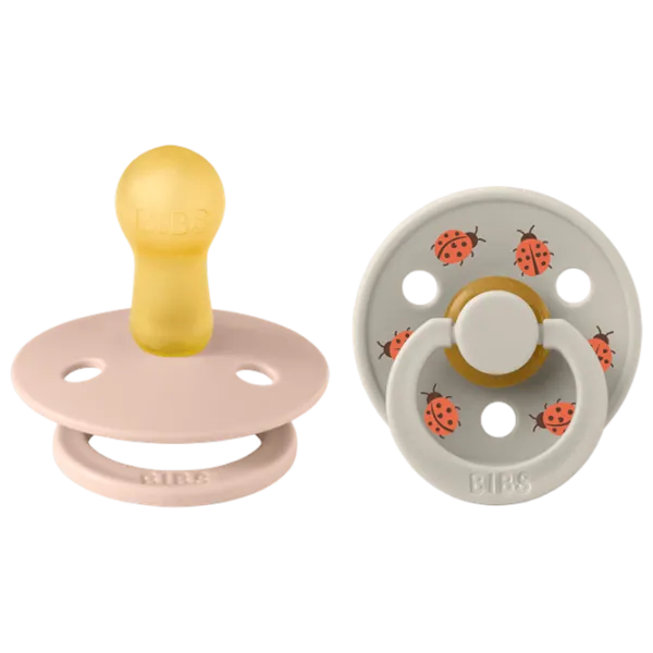 Соска круглая Bibs Studio Colour 12025101 Унисекс / 6 месяцев - 18 месяцев / Латекс / Blush Pink photo 1