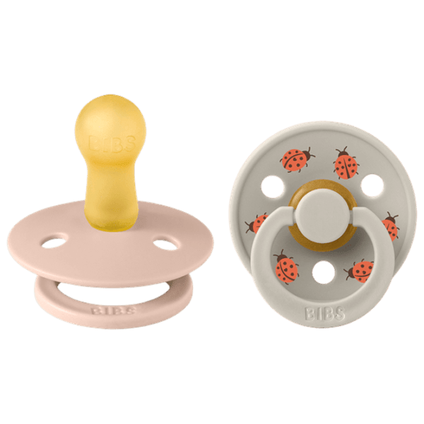 Соска круглая Bibs Studio Colour 12025101 Унисекс / 6 месяцев - 18 месяцев / Латекс / Blush Pink photo 1