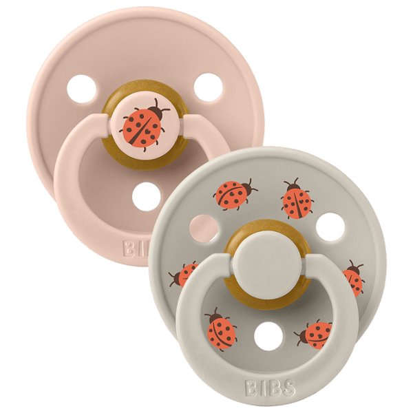 Соска круглая Bibs Studio Colour 12025101 Унисекс / 6 месяцев - 18 месяцев / Латекс / Blush Pink photo 2