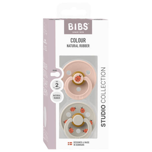 Соска круглая Bibs Studio Colour 12025101 Унисекс / 6 месяцев - 18 месяцев / Латекс / Blush Pink photo 6