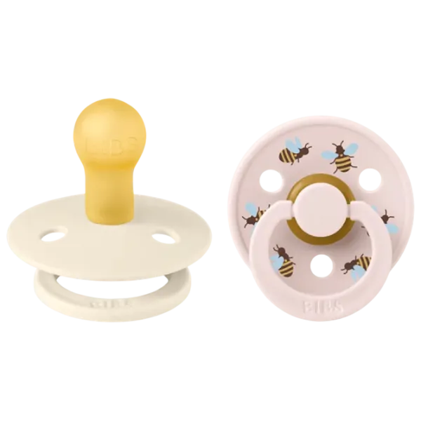Соска круглая Bibs Studio Colour 11024103 Унисекс / 0 месяцев - 6 месяцев / Латекс / Слоновая кость photo 1