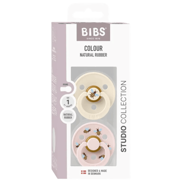 Соска круглая Bibs Studio Colour 11024103 Унисекс / 0 месяцев - 6 месяцев / Латекс / Слоновая кость photo 6