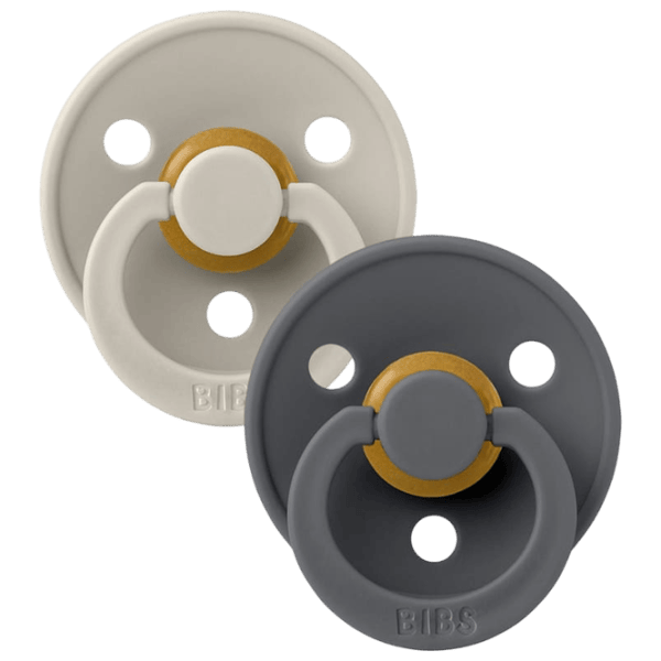 Соска круглая Bibs Studio Colour 130381 Унисекс / 18 месяцев - 36 месяцев / Латекс / Iron photo 5 Соска круглая Bibs Studio Colour 130381 Унисекс / 18 месяцев - 36 месяцев / Латекс / Iron photo 5