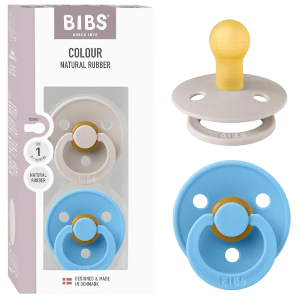 Соска круглая Bibs Studio Colour 120462 Унисекс / 0 месяцев - 6 месяцев / Латекс / Breeze  photo 5 Соска круглая Bibs Studio Colour 120462 Унисекс / 0 месяцев - 6 месяцев / Латекс / Breeze  photo 5