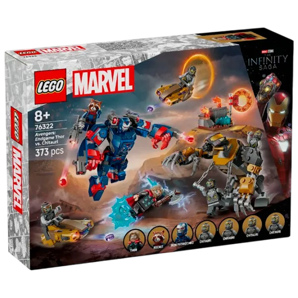 Constructor LEGO Avengers: Endgame Thor Vs. Chitauri Scenă din film/ Blue photo 1