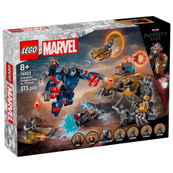 Constructor LEGO Avengers: Endgame Thor Vs. Chitauri Scenă din film/ Blue photo 1