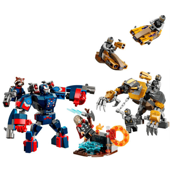 Constructor LEGO Avengers: Endgame Thor Vs. Chitauri Scenă din film/ Blue photo 2