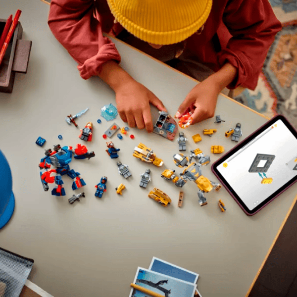 Constructor LEGO Avengers: Endgame Thor Vs. Chitauri Scenă din film/ Blue photo 4