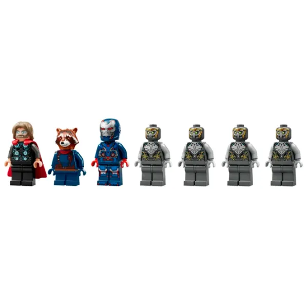 Constructor LEGO Avengers: Endgame Thor Vs. Chitauri Scenă din film/ Blue photo 5