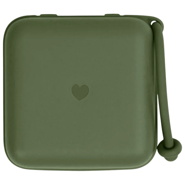 Cutie pentru suzetă universal Bibs 4200218 Unisex / 0 luni - / Latex / Green photo 2