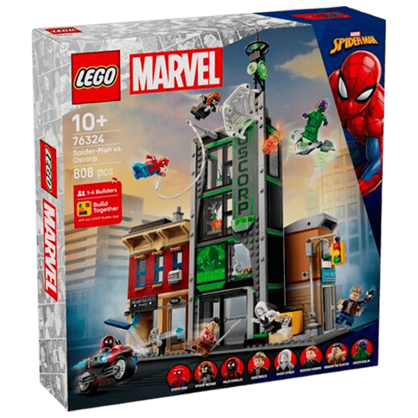 Constructor LEGO Spider-Man Vs. Oscorp Clasic/ Gray photo 1
