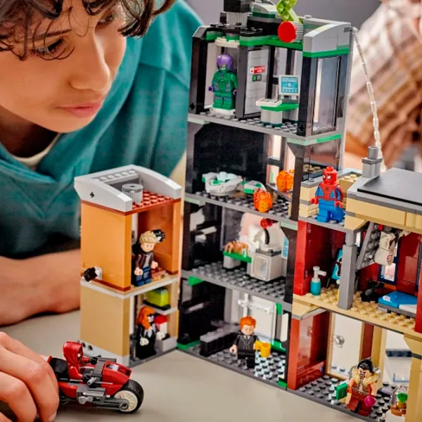 Constructor LEGO Spider-Man Vs. Oscorp Clasic/ Gray photo 4