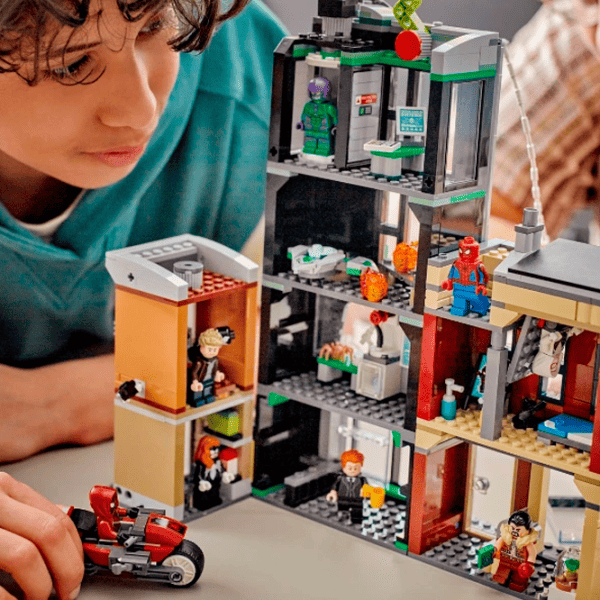 Constructor LEGO Spider-Man Vs. Oscorp Clasic/ Gray photo 4