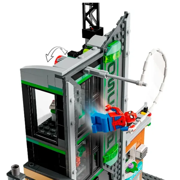 Constructor LEGO Spider-Man Vs. Oscorp Clasic/ Gray photo 6