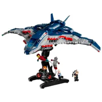Constructor LEGO Avengers: Age Of Ultron Quinjet Scenă din film/ Blue photo 3