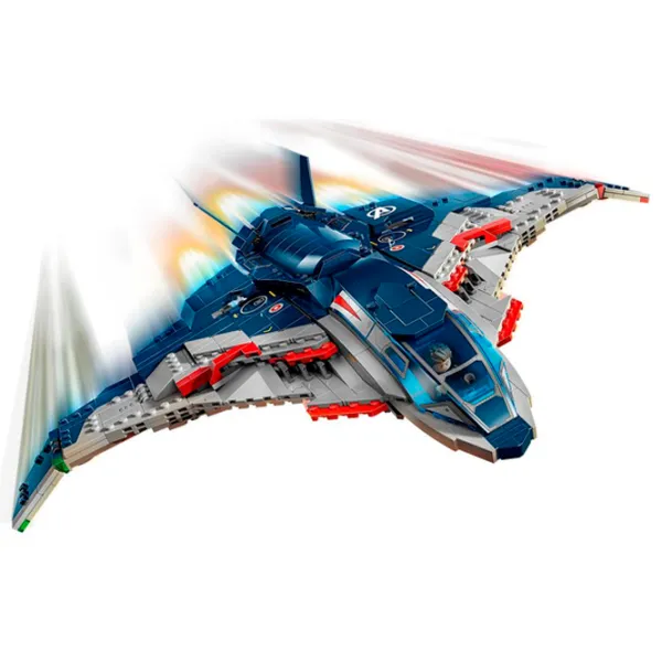Constructor LEGO Avengers: Age Of Ultron Quinjet Scenă din film/ Blue photo 5