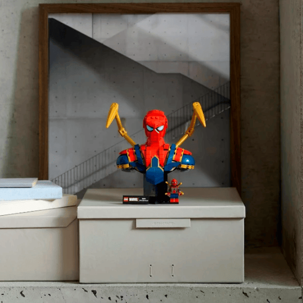 Constructor LEGO Iron Spider-Man Clasic/ Red photo 5