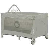 Țarc pentru copii Lionelo Flower (LN.224834) 0 luni - 3 ani / Cappuccino