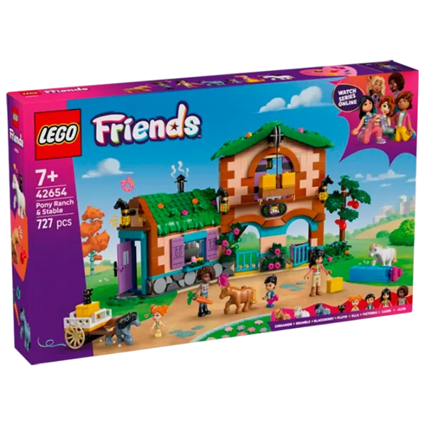 Constructor LEGO Pony Ranch & Stable Clasic/ Brown photo 1