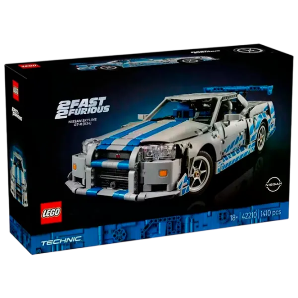 Конструктор LEGO 2 Fast 2 Furious Nissan Skyline Gt-R Автомобиль/ Серый photo 1