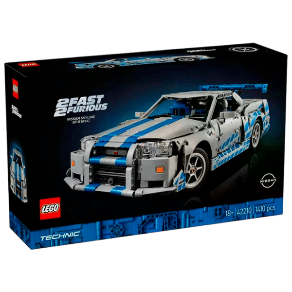 Конструктор LEGO 2 Fast 2 Furious Nissan Skyline Gt-R Автомобиль/ Серый photo 1