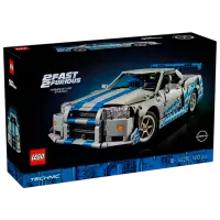 Конструктор LEGO 2 Fast 2 Furious Nissan Skyline Gt-R Автомобиль/ Серый