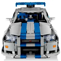 Constructor LEGO 2 Fast 2 Furious Nissan Skyline Gt-R Mașină/ Gray photo 3