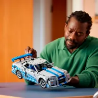 Constructor LEGO 2 Fast 2 Furious Nissan Skyline Gt-R Mașină/ Gray photo 4