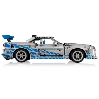 Constructor LEGO 2 Fast 2 Furious Nissan Skyline Gt-R Mașină/ Gray photo 7