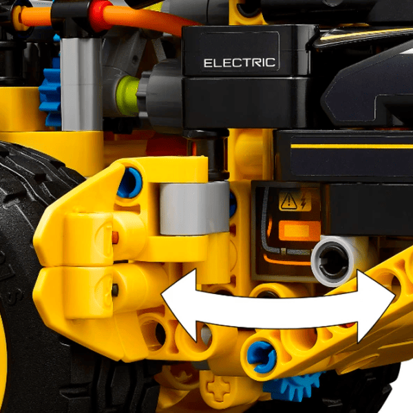 Constructor LEGO Volvo L120 Electric Wheel Loader Transport/ Yellow photo 4