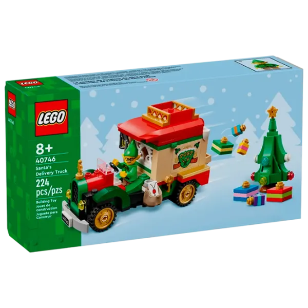 Constructor LEGO Santa's Delivery Truck Transport/ Green photo 1