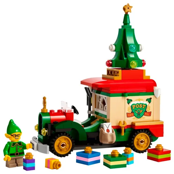 Constructor LEGO Santa's Delivery Truck Transport/ Green photo 2