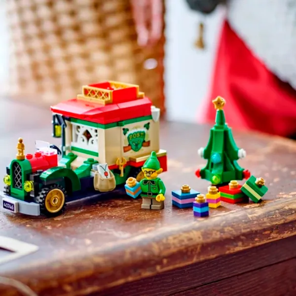 Constructor LEGO Santa's Delivery Truck Transport/ Green photo 6