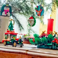 Constructor LEGO Santa's Delivery Truck Transport/ Green photo 7