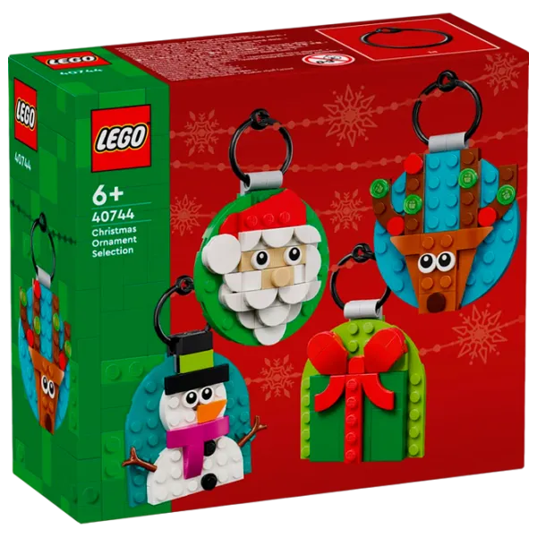 Constructor LEGO Christmas Ornament Selection Clasic/ Red photo 1