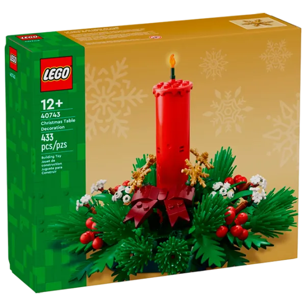 Constructor LEGO Christmas Table Decoration Clasic/ Green photo 1