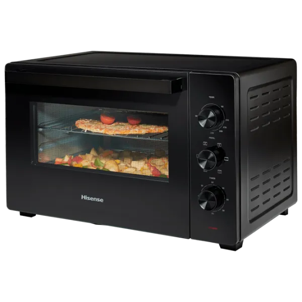 Электрическая печь Hisense HOM45M 45 л / 2000 Вт / Черный photo 6 Электрическая печь Hisense HOM45M 45 л / 2000 Вт / Черный photo 6