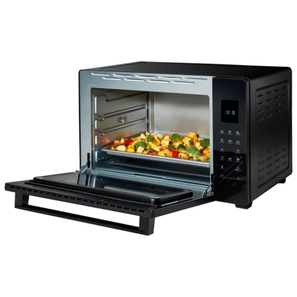 Электрическая печь Hisense HOM45D 45 л / 2000 Вт / Черный photo 3 Электрическая печь Hisense HOM45D 45 л / 2000 Вт / Черный photo 3