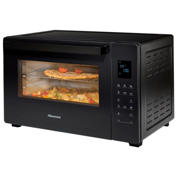 Электрическая печь Hisense HOM45D 45 л / 2000 Вт / Черный photo 7 Электрическая печь Hisense HOM45D 45 л / 2000 Вт / Черный photo 7