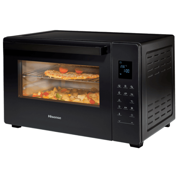 Электрическая печь Hisense HOM45D 45 л / 2000 Вт / Черный photo 7 Электрическая печь Hisense HOM45D 45 л / 2000 Вт / Черный photo 7
