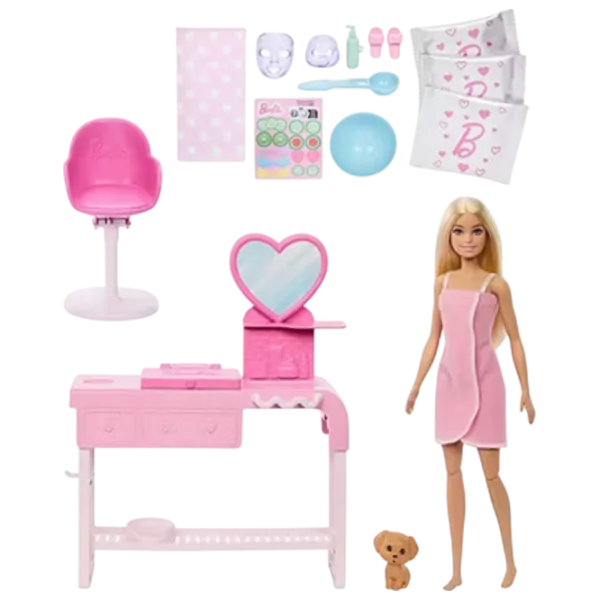 Набор Barbie Spa Day HYV31 модель / 3+ photo 1 Набор Barbie Spa Day HYV31 модель / 3+ photo 1