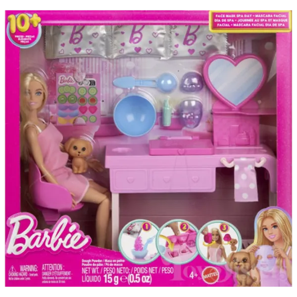 Набор Barbie Spa Day HYV31 модель / 3+ photo 3 Набор Barbie Spa Day HYV31 модель / 3+ photo 3